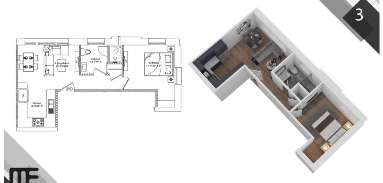 The Broad Cozy Affordable Luxury In Downtown Apartamento *